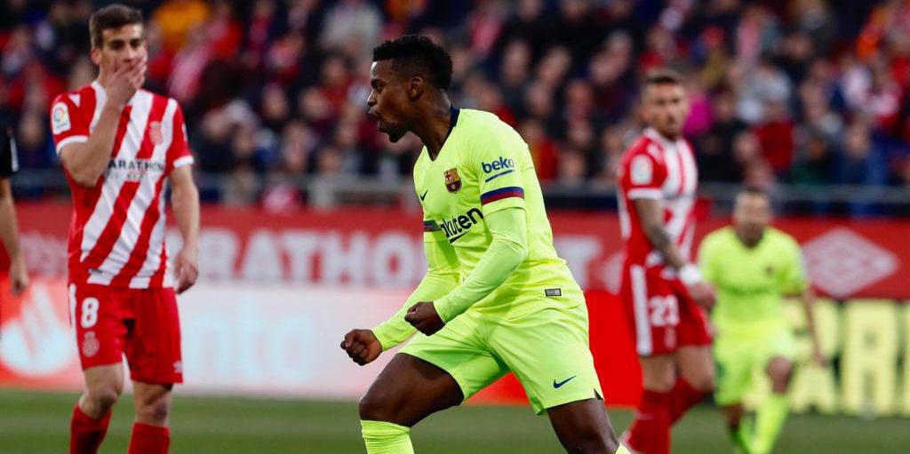 FC Barcelona vence Girona com golos de Nelson Semedo e Messi