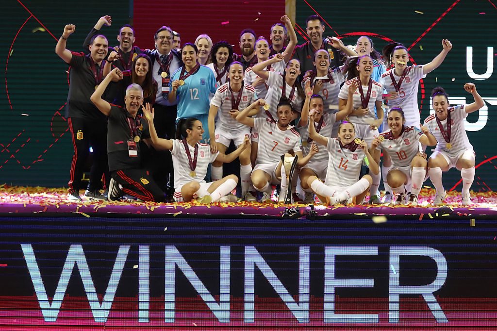 Espanha consagra-se campeã europeia de futsal feminino
